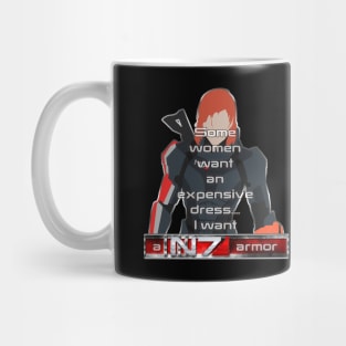 I want a N7 Armor (Femshep) Mug